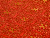 Алания 3648 / 3648-CG  красная контур бордо ш/з 