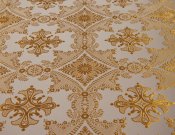 Александрийский Крест 1045 / 1045-AG  белый ш/з.