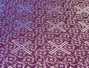 Крест Византийский 801 / 801-FS фиолетовый ш/с