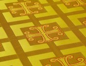 Каппадокия 1559 / 1559-BG  желтая контур красный ш/з