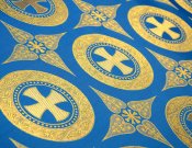 Дамаск 798 / 798 DG синий ш/з.