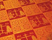 Голгофа new 1436 / 1436-CG красный ш/з  .