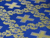 Царский крест 1433 / 1433-DG синий ш/з .